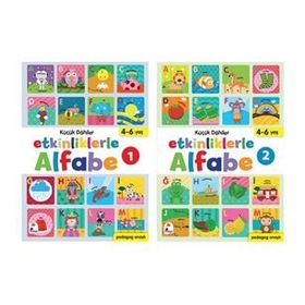 Küçük Dahiler - Etkinliklerle Alfabe 2 Kitap - İndigo Çocuk