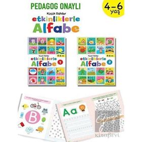 Küçük Dahiler - Etkinliklerle Alfabe 2 Kitap - İndigo Çocuk