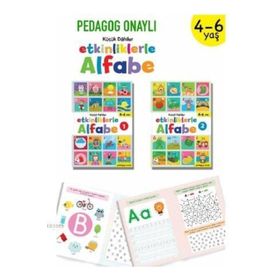 Küçük Dahiler - Etkinliklerle Alfabe 2 Kitap - İndigo Çocuk