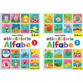Küçük Dahiler - Etkinliklerle Alfabe 2 Kitap - İndigo Çocuk