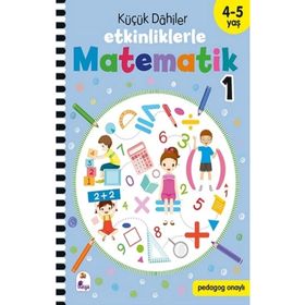 Küçük Dahiler Etkinliklerle Matematik 1. Kitap İndigo Çocuk