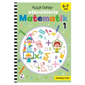Küçük Dahiler Etkinliklerle Matematik 1. Kitap İndigo Çocuk