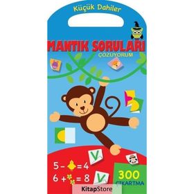 Küçük Dahiler - Mantık Soruları Çözüyorum - Cuberdon Books