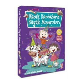 Küçük Kardeşlerin Büyük Maceraları Seti 5 Kitap - Timaş Çocuk