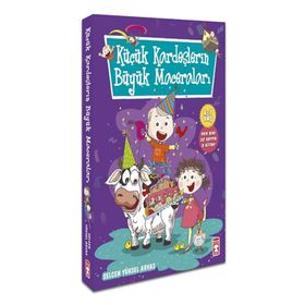 Küçük Kardeşlerin Büyük Maceraları Seti 5 Kitap - Timaş Çocuk