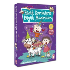 Küçük Kardeşlerin Büyük Maceraları Seti 5 Kitap - Timaş Çocuk