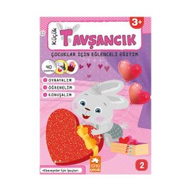 Küçük Tavşancık Çocuklar için Eğlenceli Eğitim No:2 Eksik Parça Yayınları