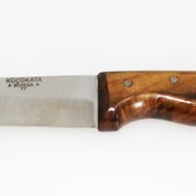 Küçükata Bursa No:2 15.5 cm Ahşap Saplı İnce Küt Kasap Bıçağı