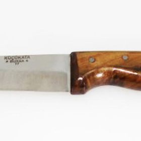 Küçükata Bursa No:2 15.5 CM Ahşap Saplı Kalın Küt Kasap Bıçağı