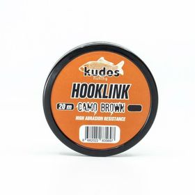 Kudos Hooklink Camo Brown 20 m Misina
