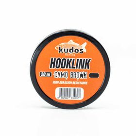 Kudos Hooklink Camo Brown 20 m Misina
