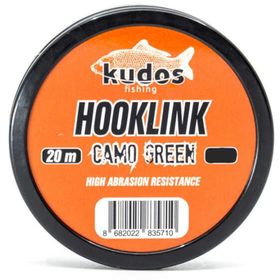 Kudos Hooklink Camo Green 20 mt Misina