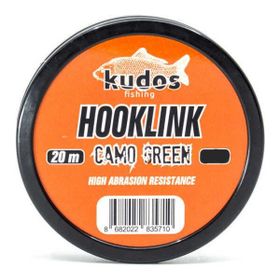 Kudos Hooklink Camo Green 20 mt Misina