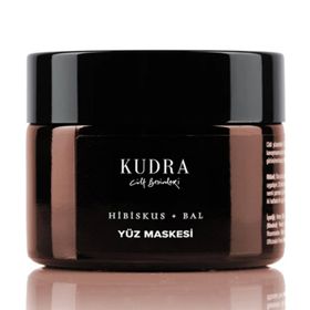 Kudra Hibisküs Bal Aydınlatıcı 50 ml Yüz Bakım Maskesi