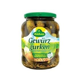 Kühne 670 ml Alman Tipi Gewurzgurken Salatalık Turşusu