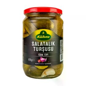 Kühne Türk Tipi 670 gr Salatalık Turşusu