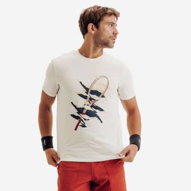 KUIKMA Beyaz - TTS Soft Erkek Tenis Tişörtü