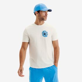 KUIKMA Beyaz - TTS Soft Erkek Tenis Tişörtü