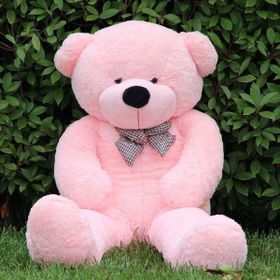 Kuki's Spielzeug 130 cm Pembe Büyük Peluş Ayı