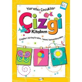 Kukla Yayınları (6+Yaş) Yaratıcı Kitaplar Çizgi Kitabım