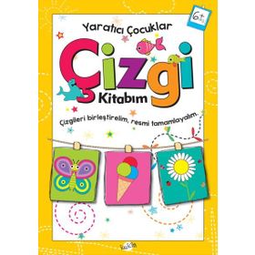 Kukla Yayınları (6+Yaş) Yaratıcı Kitaplar Çizgi Kitabım