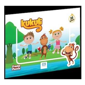 Kukuli CA.5137 Ca Oyuncak 35 Parça Frame Puzzle