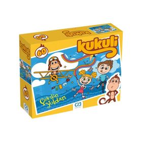 Kukuli CA Oyuncak 60 Parça 5+ Yaş Puzzle