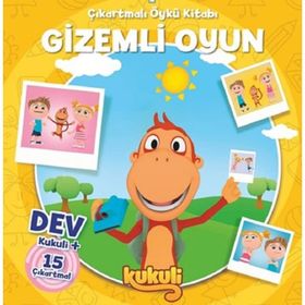 Kukuli-Gizemli Oyun-Çıkartmalı Öykü Kitabı - Doğan ve Egmont Yayıncılık