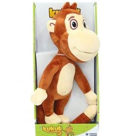 Kukuli Müzikli Peluş Oyuncak Maymun