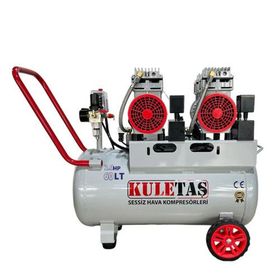 Kuletaş 60 Litre 2 HP 8 Bar Alüminyum Tanklı Sessiz Hava Kompresörü