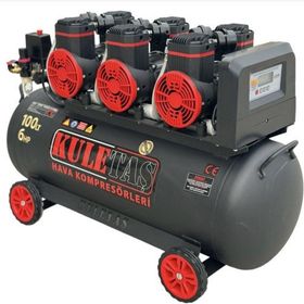 Kuletaş Premium 100 Litre 6 Hp Sessiz Yağsız Hava Kompresörü