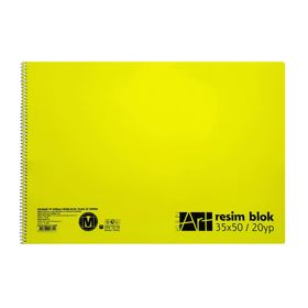 Kulinart 35x50 cm 20 Yp Pp Kapak Resim Defteri