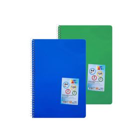 Kulinart A4 3+1 120 Yaprak Pet Spiralli PP Kapak Defter