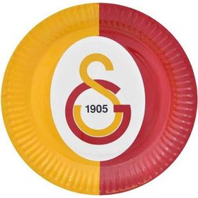 Kullan At Market Galatasaray 23 cm 8'li Kağıt Tabak
