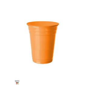 Kullan At Market TM-BRD-0212 Turuncu Plastik Büyük Meşrubat Bardağı