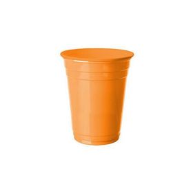 Kullan At Market TM-BRD-0212 Turuncu Plastik Büyük Meşrubat Bardağı