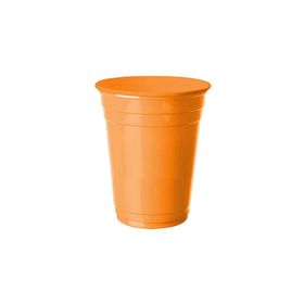 Kullan At Market TM-BRD-0212 Turuncu Plastik Büyük Meşrubat Bardağı