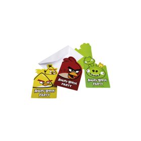 Kullan At Market TM-DVT-0005 Angry Birds Davetiye