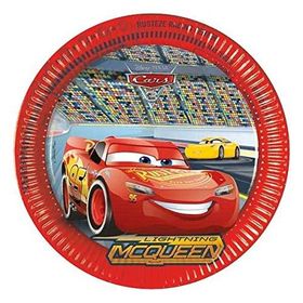 Kullan At Market TM-TBK-0385 Cars 3 Kağıt Tabak