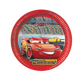 Kullan At Market TM-TBK-0385 Cars 3 Kağıt Tabak