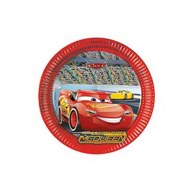 Kullan At Market TM-TBK-0385 Cars 3 Kağıt Tabak