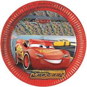 Kullan At Market TM-TBK-0385 Cars 3 Kağıt Tabak