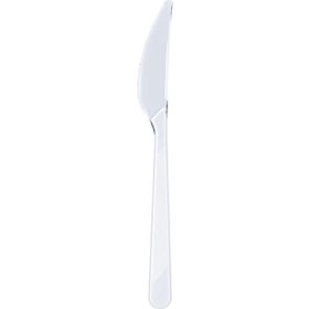 KullanAtMarket 100 Adet Lüks Şeffaf Plastik Bıçak