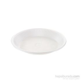KullanAtMarket 19 cm 100 Adet Plastik Tabak