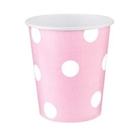KullanAtMarket 8 Adet Pembe Karton Bardak