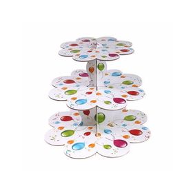 KullanAtMarket Balonlu 1 Adet Cupcake Standı