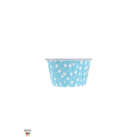 KullanAtMarket Dolphin 25'li Mavi Puantiyeli Muffin Kek Kapsülü