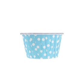 KullanAtMarket Dolphin 25'li Mavi Puantiyeli Muffin Kek Kapsülü