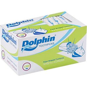 Kullanatmarket Dolphin Kağıtlı 1000 Adet Kürdan