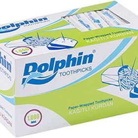 Kullanatmarket Dolphin Kağıtlı 1000 Adet Kürdan